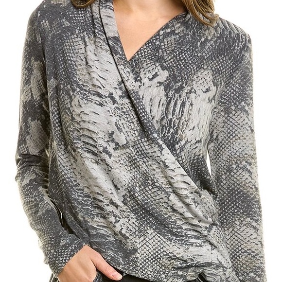 (AA4) 1.STATE Draped Top, Size Small, NWT - Picture 2 of 12